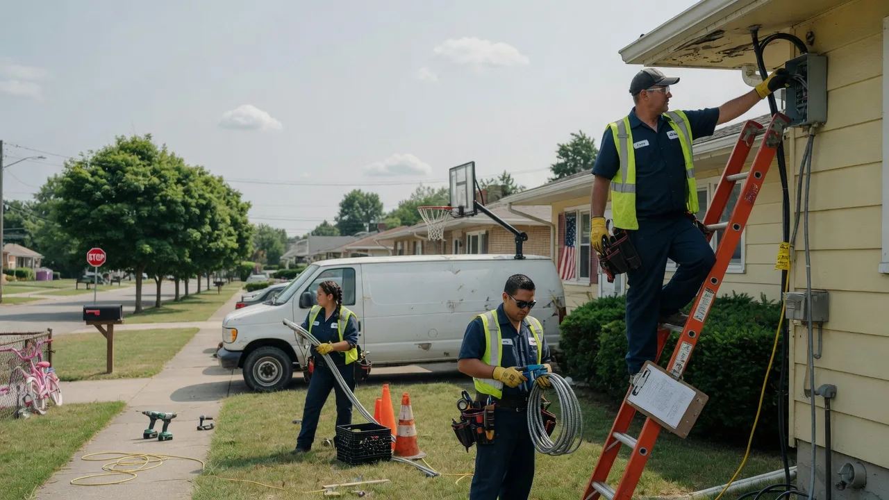 Licensed Electrician in Countyline, OK near me